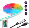 Flexible Silicon Neon Light RGB With Remote Control Waterproof Light Strip