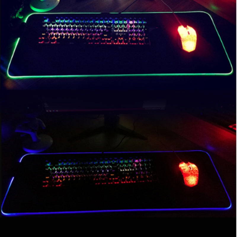 RGB Luminous Mouse Pad Led