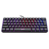 61-key Gaming Membrane Keyboard RGB Light Mini Keyboard