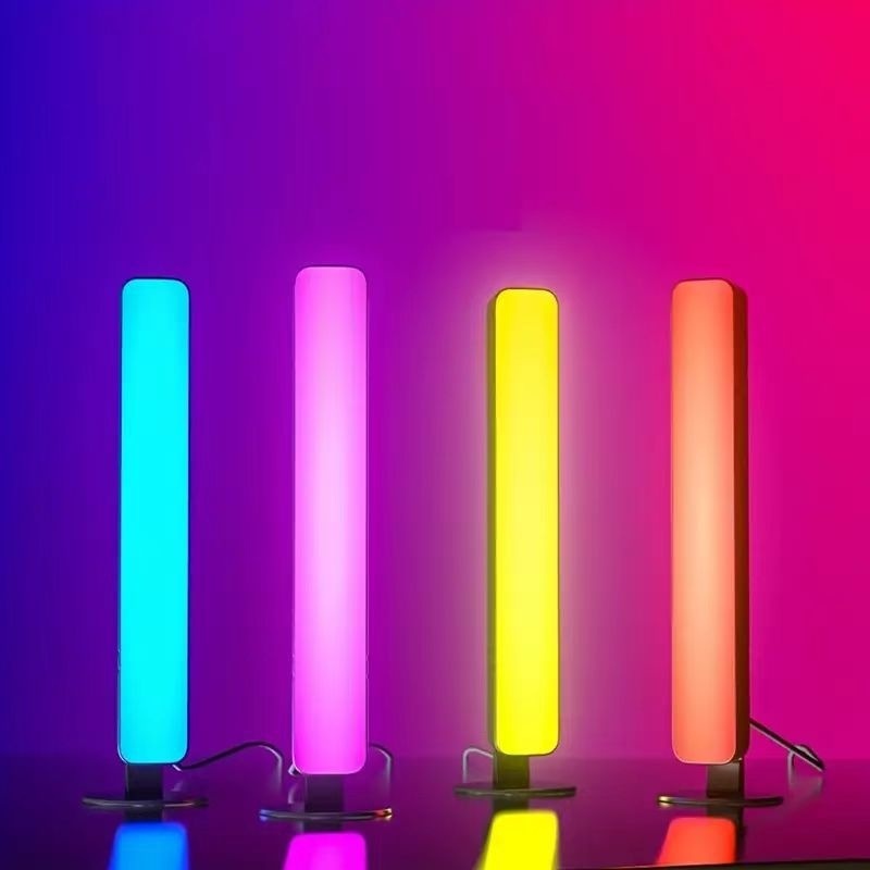 Luz ambiental LED de escritorio Luz ambiental RGB con música y Bluetooth