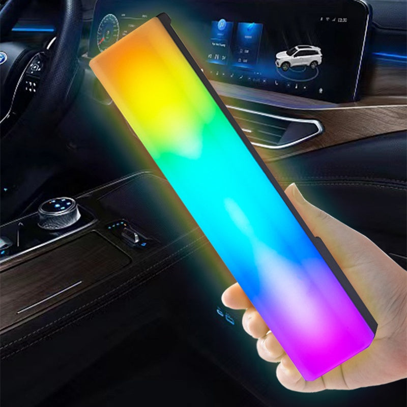 3D RGB Light Pick-up Table Top Ambiance Lamp Colorful Music Voice-activated Rhythm