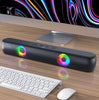 Wireless Bluetooth Speaker RGB Luminous Desktop Strip Loudspeaker